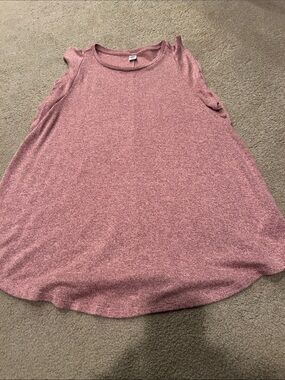 Old Navy Dusty Rose Sleeveless Tank Top